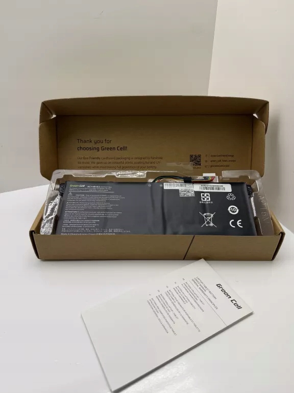 Bateria Do Laptopów Acer Litowo-polimerowa 2100 Mah Green Cell AC14B18J