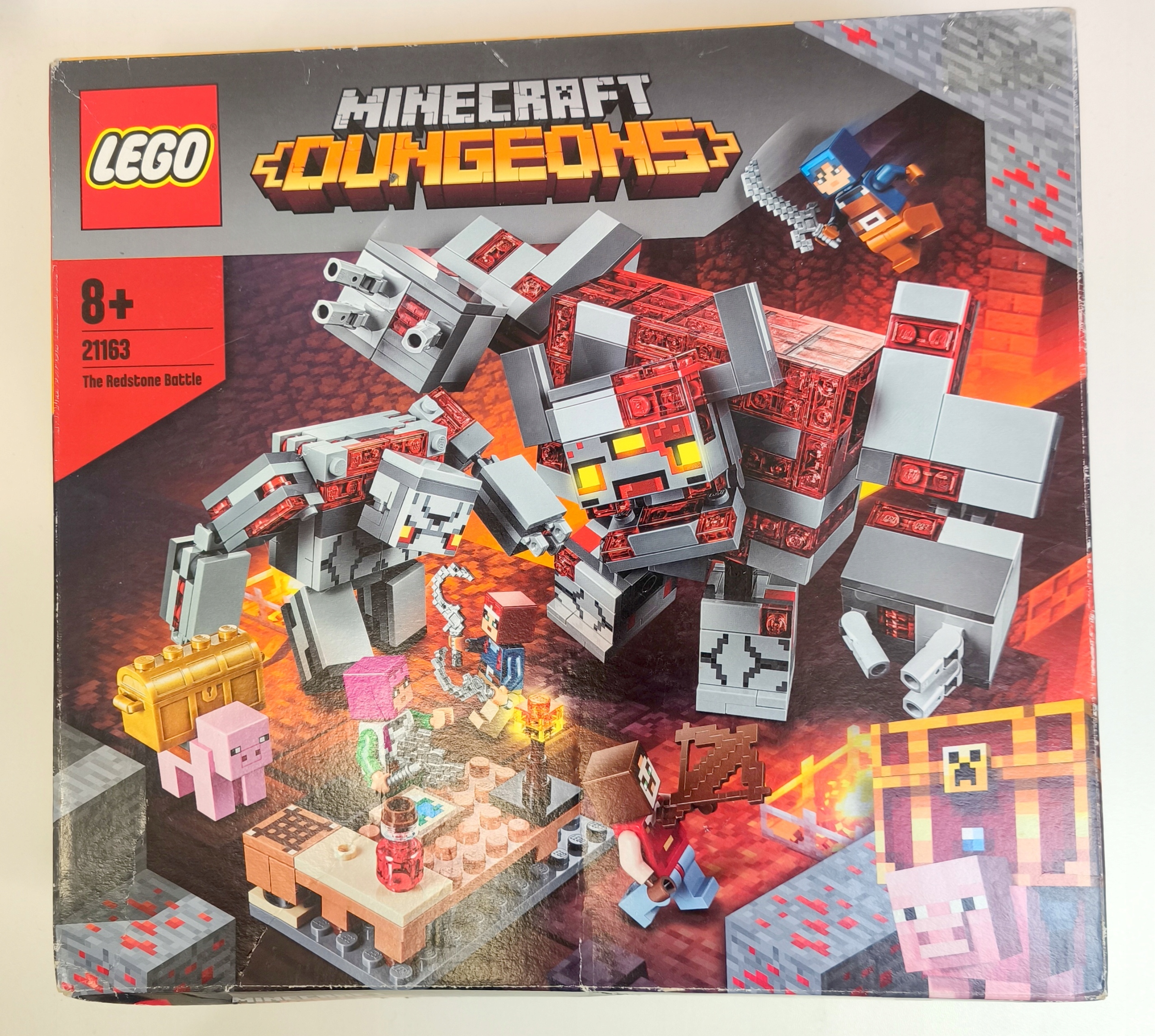Lego Minecraft 21163 Bitwa o czerwony kamień Nowy P175