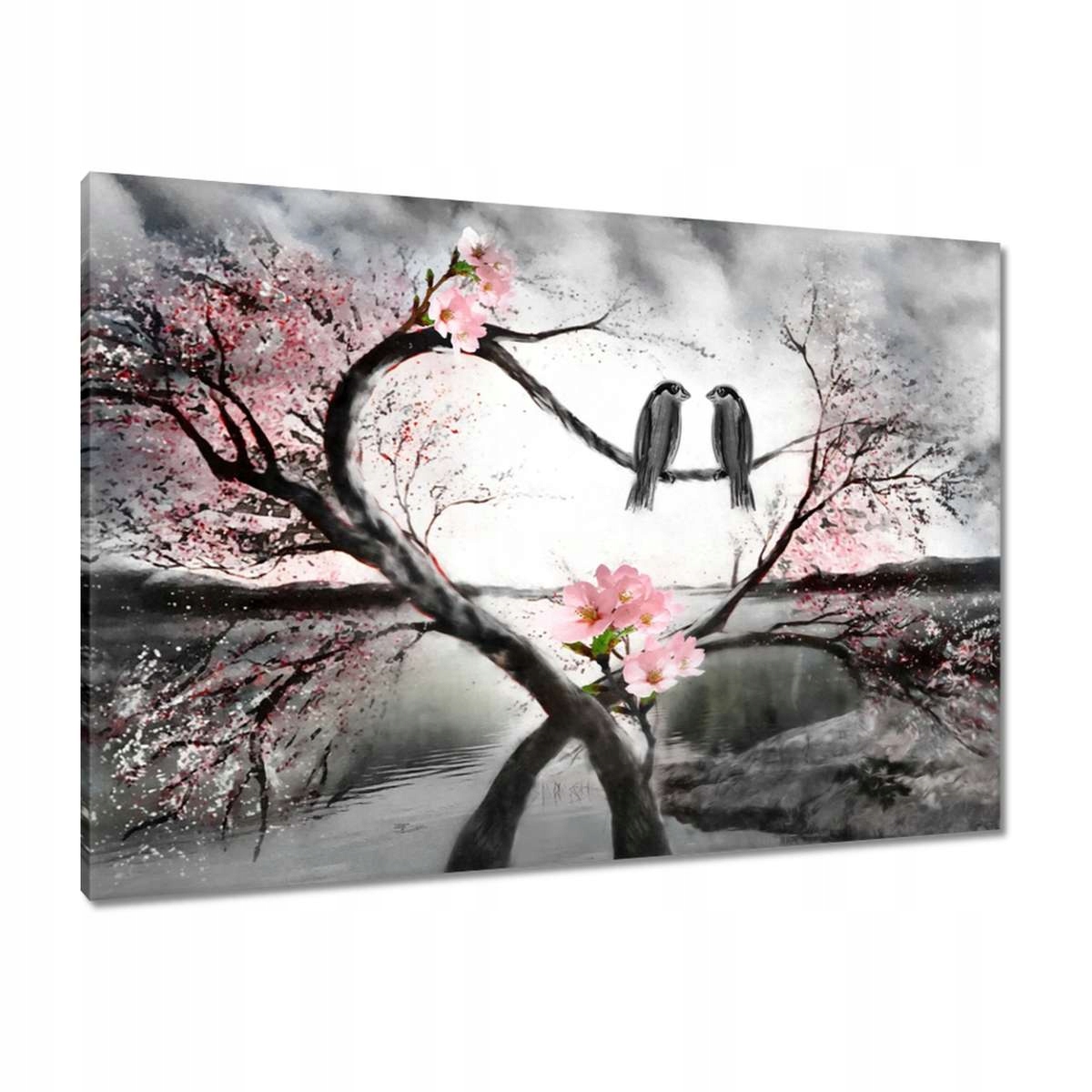 Obrazy 100x70 Milostné setkání Ptáčci