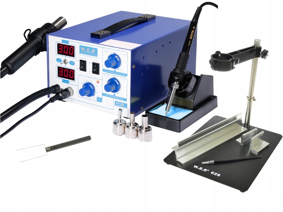 

Stacja Lutownicza Wep 872D +Platforma Pcb 628-III