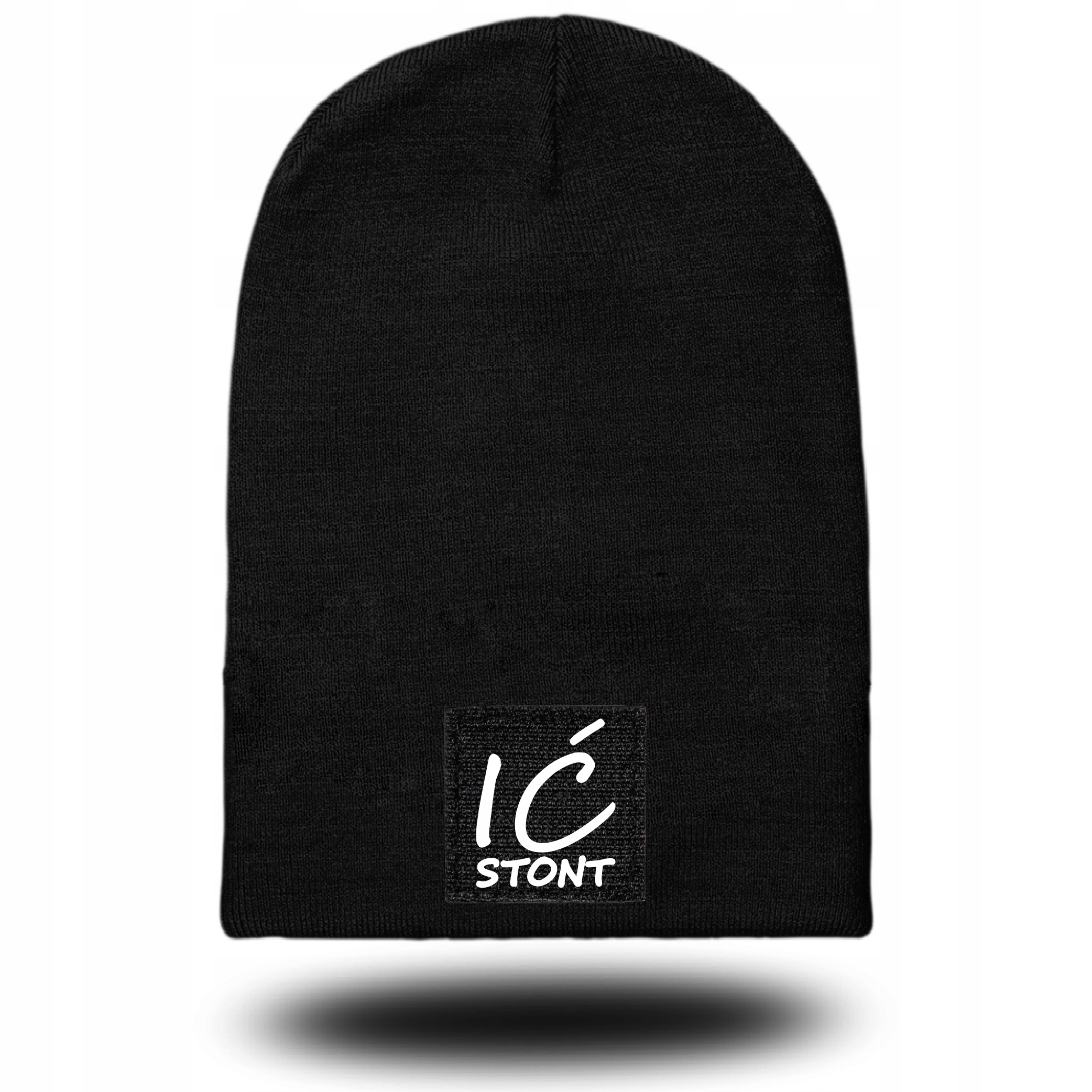 

Śmieszna Zabawna Czapka Zimowa Beanie Ić Stont