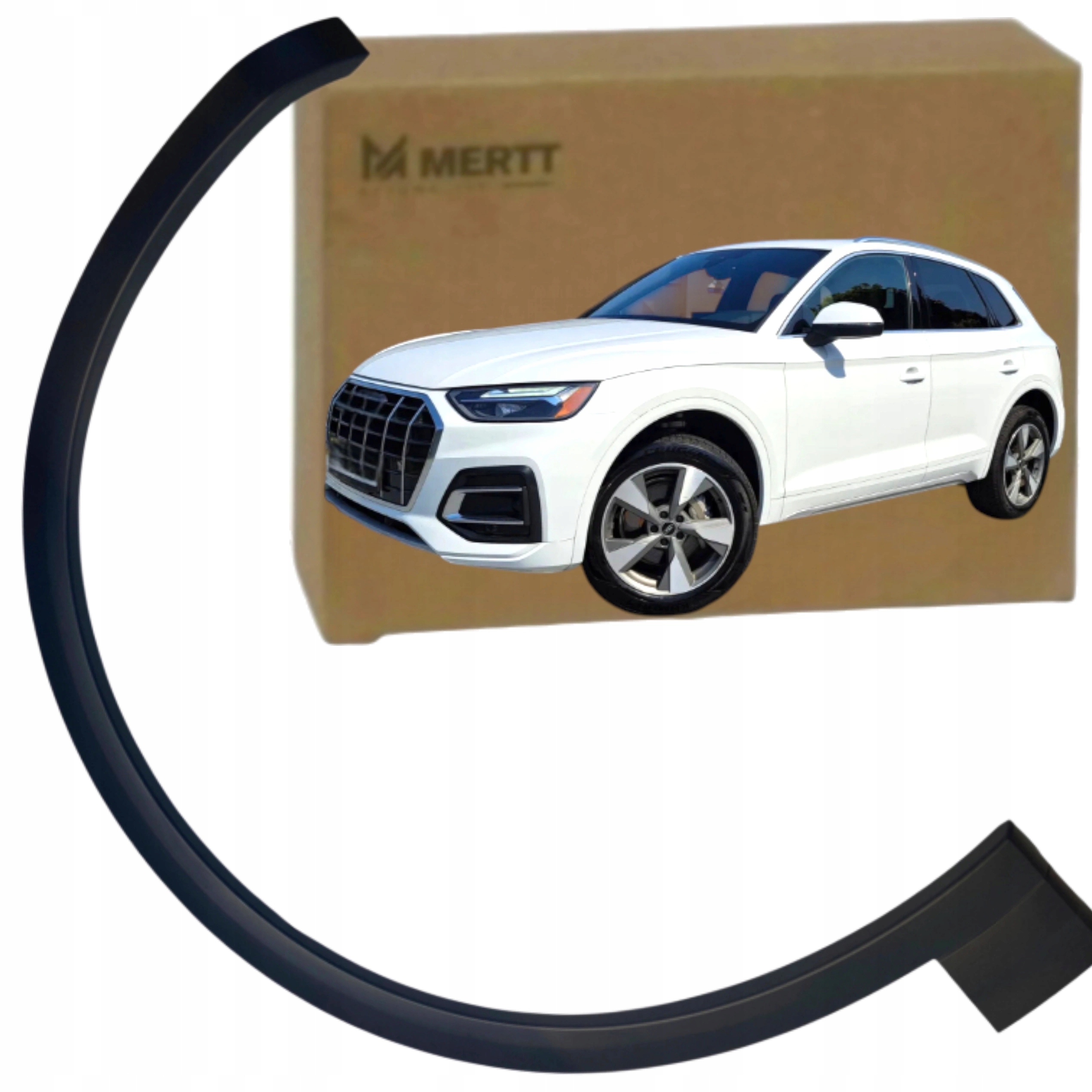 Pravá Lišta lem blatníka přední 80A853718E Audi Q5 II 80A 2016-2020