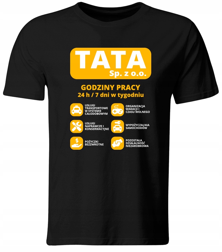 

Koszulka Tata Sp. Z O.o. Na Dzień Ojca M