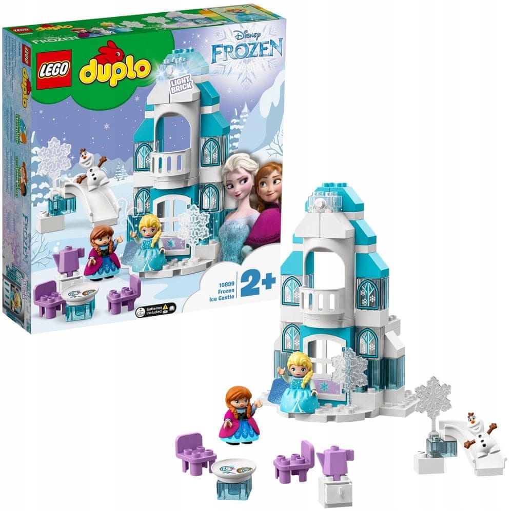 Lego 10899 Duplo Zamek z Krainy lodu Torba Lego Naklejki Lego
