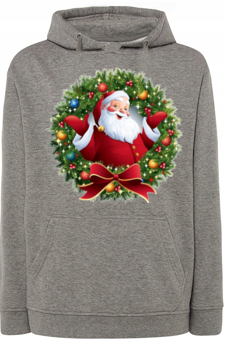 Svatý Mikuláš Pánská módní Mikina na Vánoce vel. M