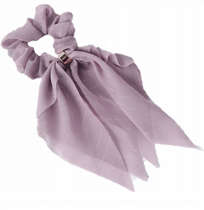 

Gumka do włosów frotka apaszka scrunchies wrzosowy