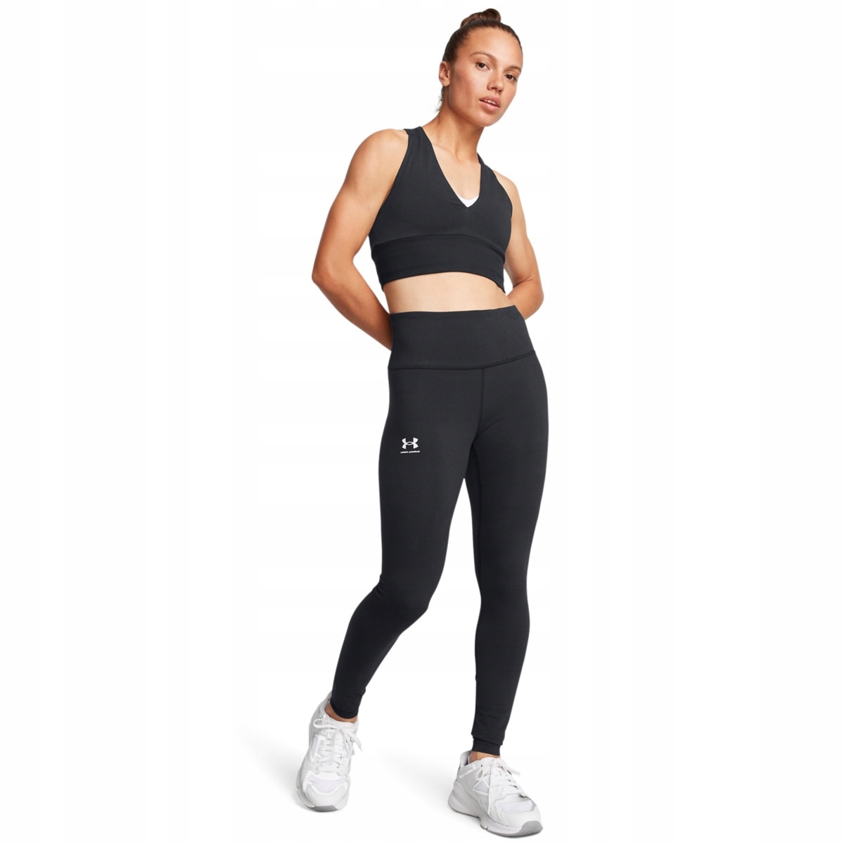 Damskie legginsy dzianinowe z wysokim stanem Under Armour Campus Legging