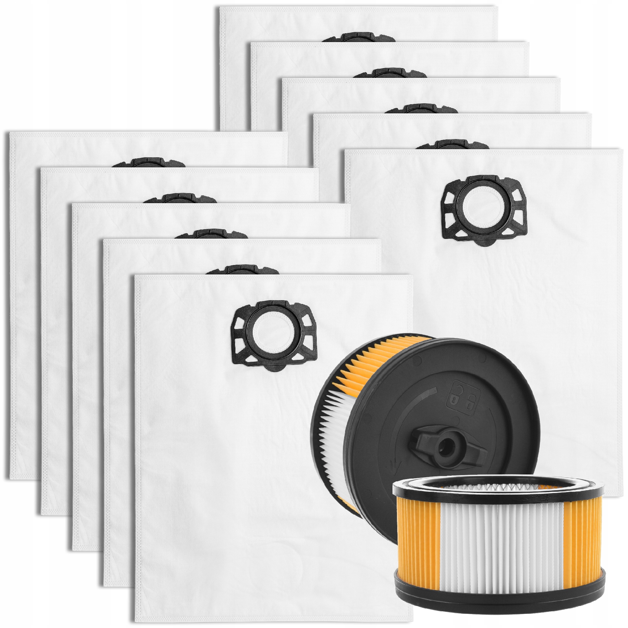 10x Worki Filtr Do Karcher Wd 5.300 5.400 5.470 5.600 5.800 4.200 4.250