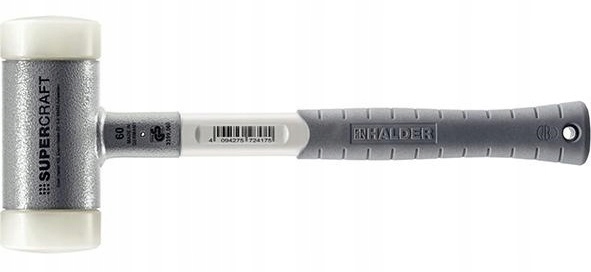 Bezodrazové kladivo Supercraft 40 mm, 3-komponentní rukojeť Halder