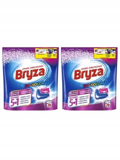 2x Kapsle na praní Bryza Active Force 5v1, barva 28 ks