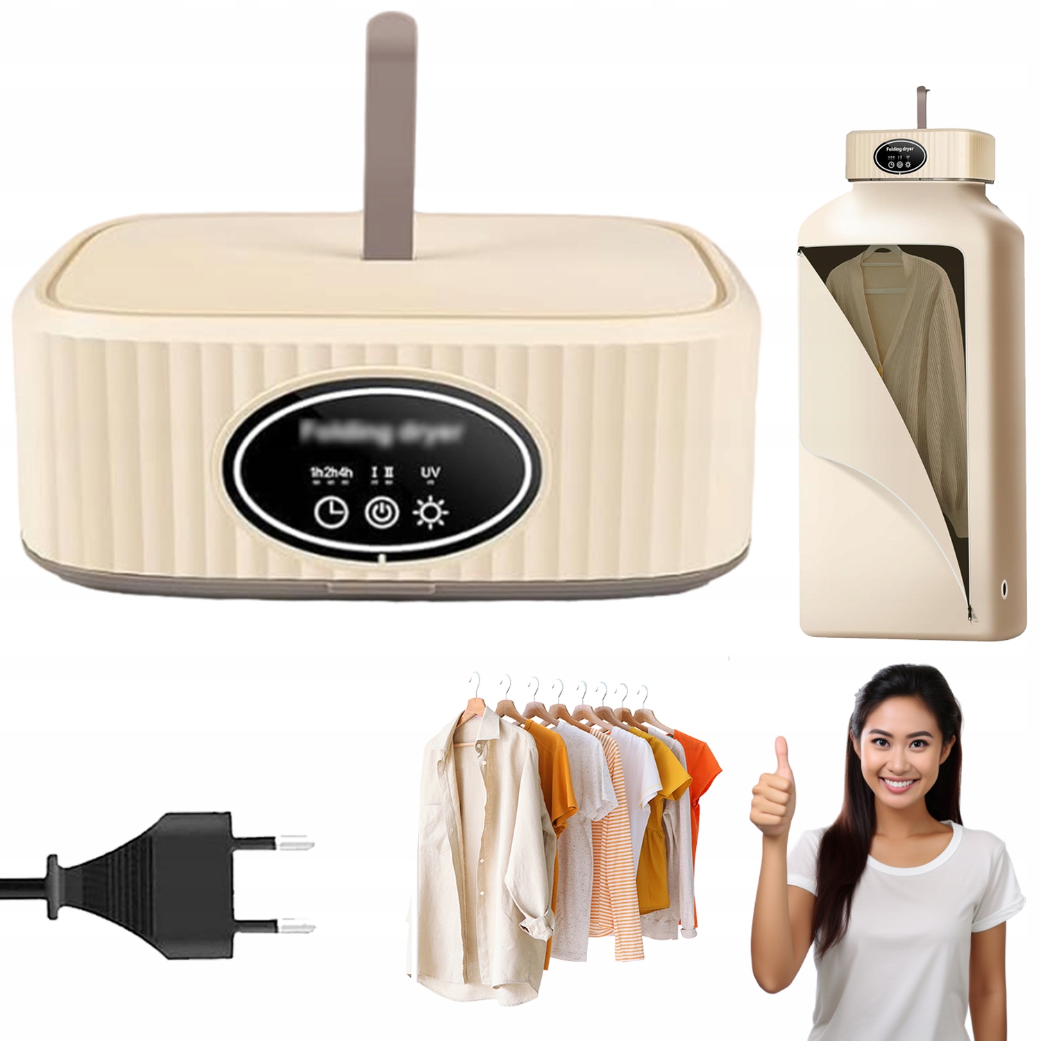 Levně Dům Vyhřívaná Sušák 600 W S Funkcí Sterilizace Uv Teplem