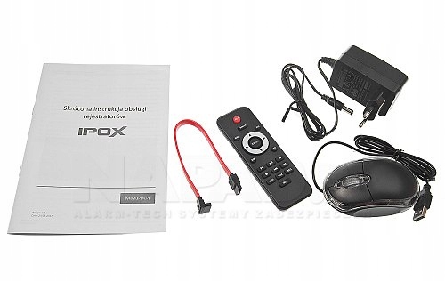 Rejestrator sieciowy IP 4 Kanałowy 8Mpx Monitoring Liczba obsługiwanych kamer 4