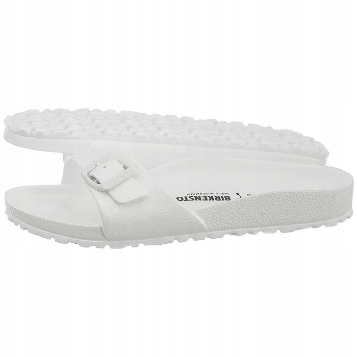 

Buty Damskie Klapki Birkenstock Madrid Eva Białe