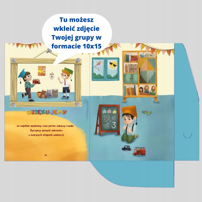 Teczka dyplom ukończenia PRZEDSZKOLA pamiątka EAN (GTIN) 5903896840239