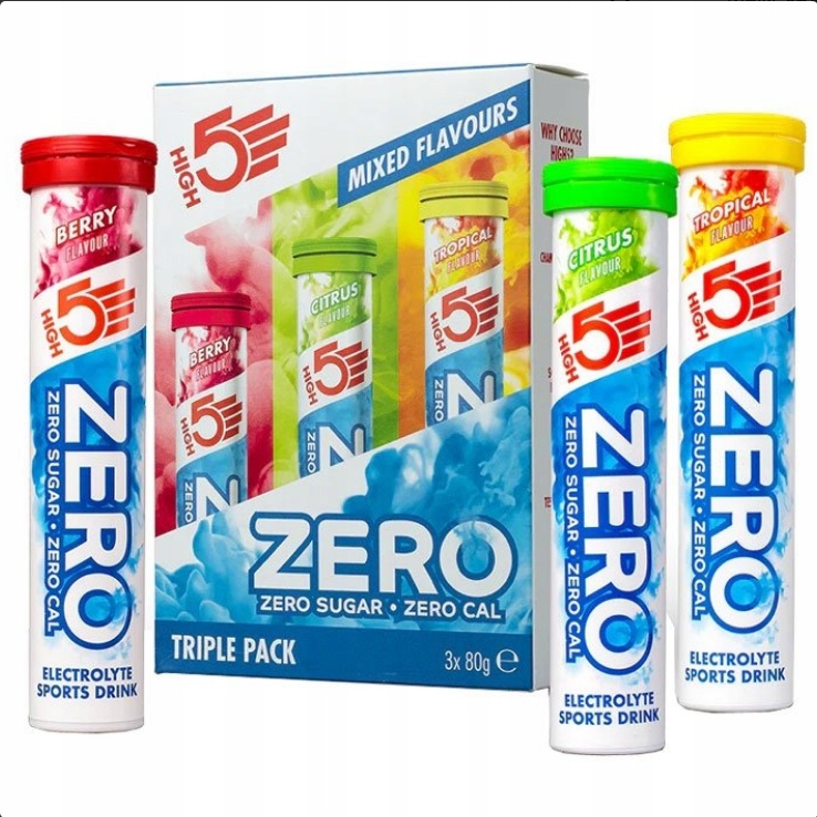 High5 Sada elektrolytových nápojů borůvka, citrus, tropická