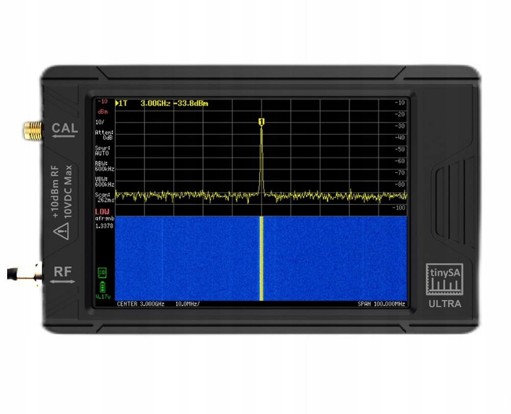 TINYS A ULTRA przenośny analizator widma spektrum 100kHz - 5.3GHz
