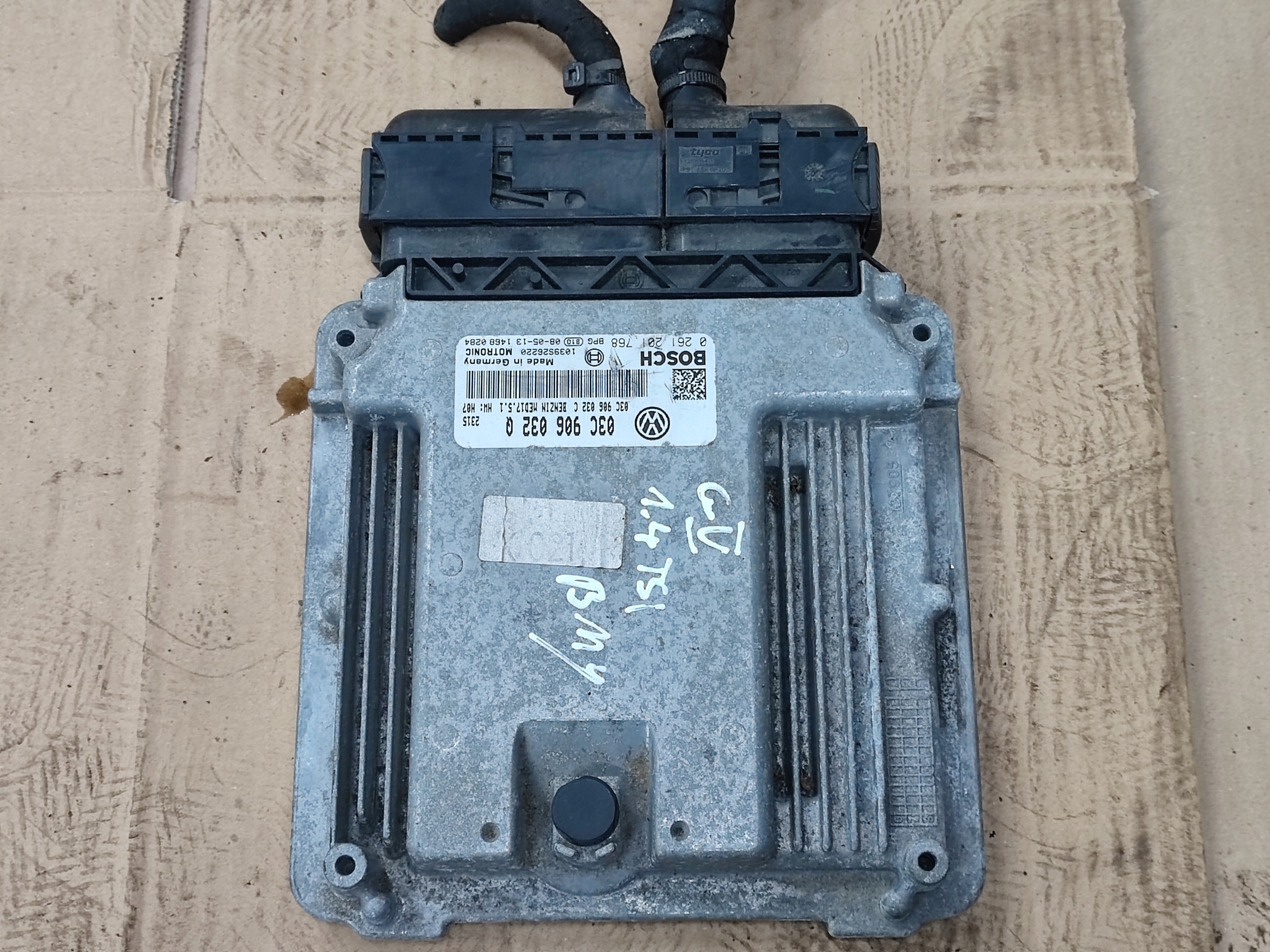 VW GOLF V 5 KOMPUTER STEROWNIK SILNIKA 1.4 TSI BMY