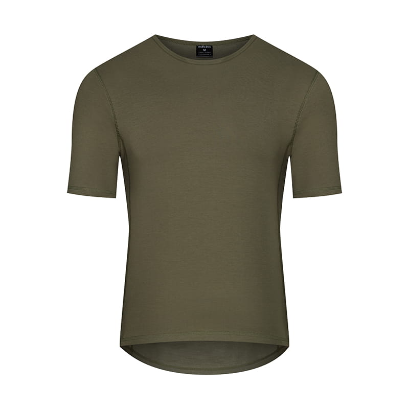 

T-shirt męski termiczny Bambus Merino Khaki XL