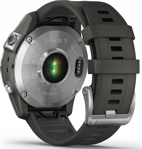 ZEGAREK SPORTOWY GARMIN FENIX 7 GPS 10ATM GRAFITOWO SREBRNY 010-02540-01 Model Fenix 7