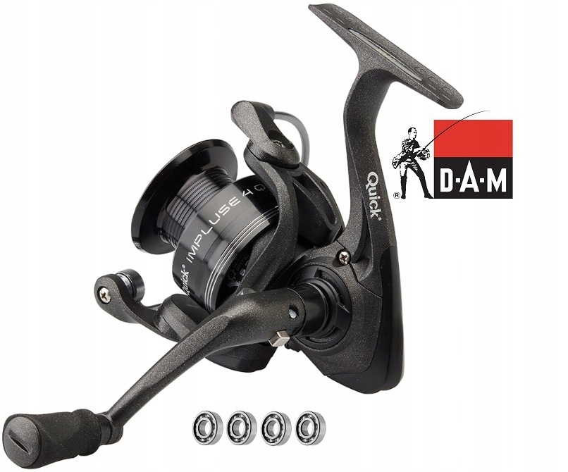 Kołowrotek Dam Quick Impulse 4 Qf 3000S Fd 4.BB R- 5,2:1 Alu Spool Vlasec