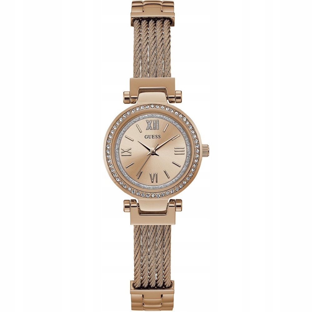 Dámské hodinky Guess W1009L3 růžové zlato
