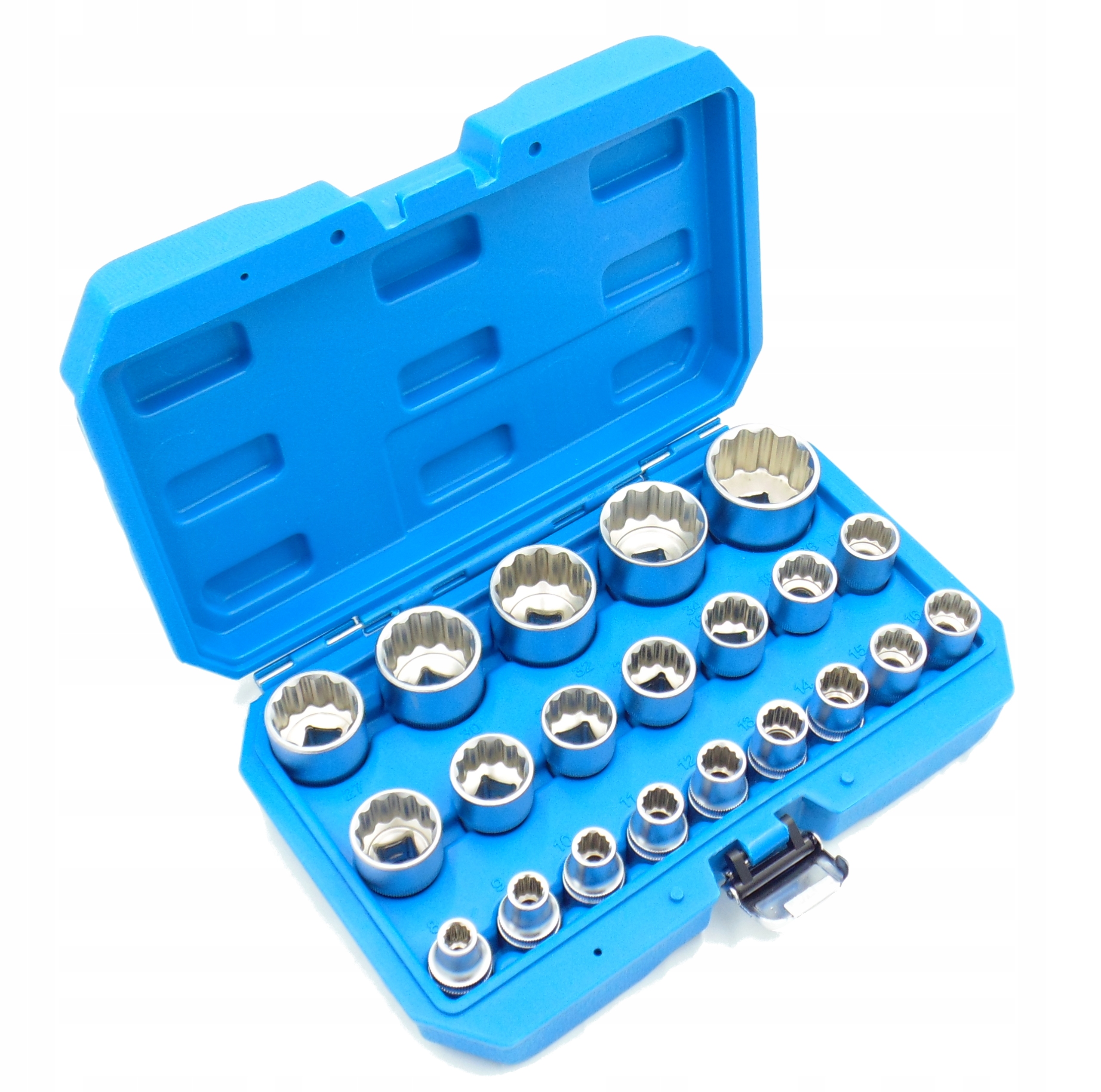 

Klucze Nasadowe Nasadki 12-KĄTNE 8-36 1/2 Nasadka