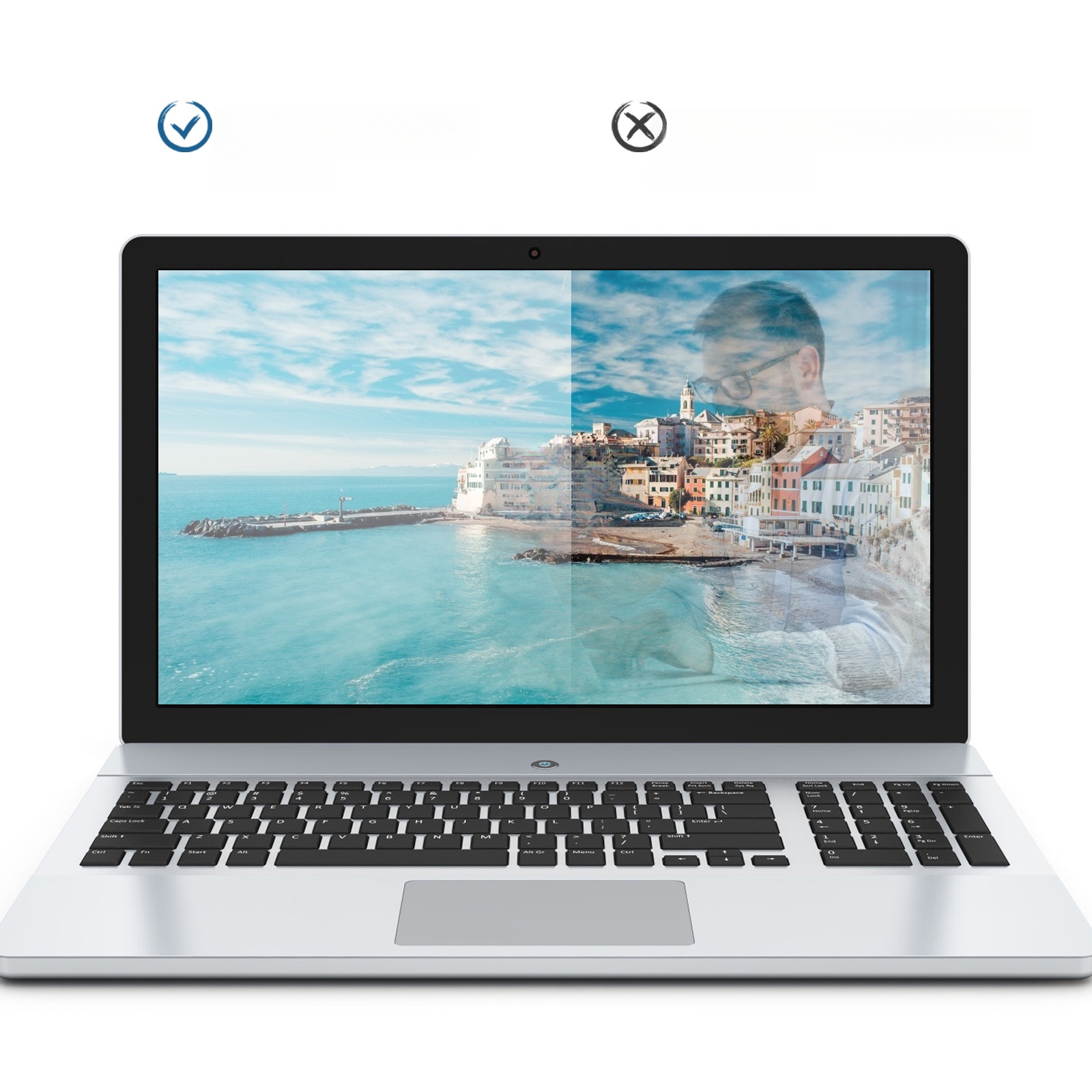 OSŁONA EKRANU FOLIA DO LAPTOPA KOMPUTERY EKRAN LAPTOPA Marka bez marki