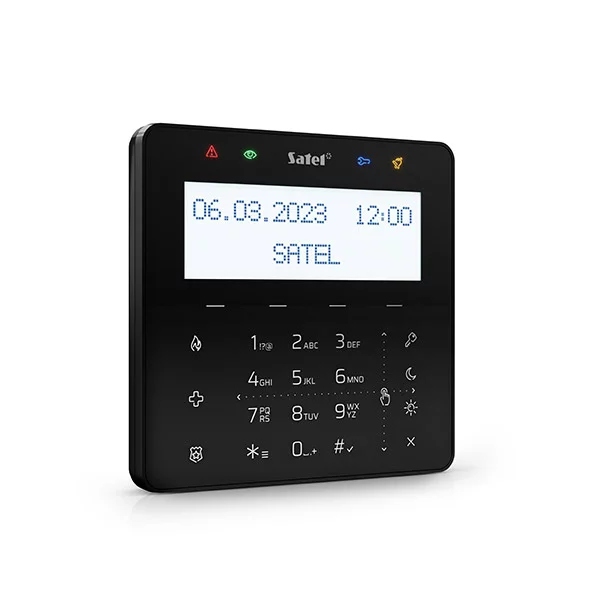 Manipulátor s klávesnicou Satel INT-KSG2R-B čierny