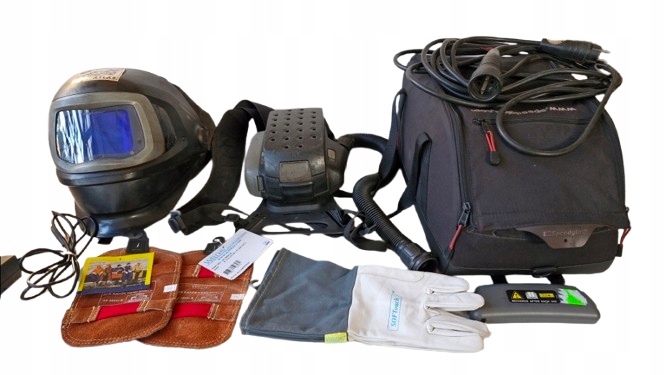 MASKA PRZYŁBICA SPAWALNICZA 3M SPEEDGLASS 9100XX FX ADFLO 547725 STAN DB