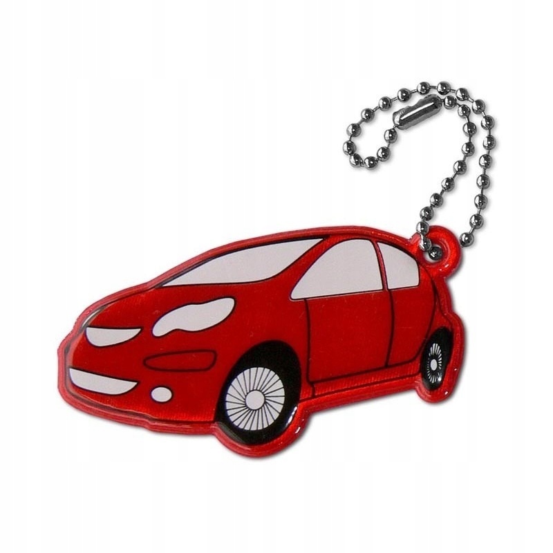 

Breloczek odblaskowy odblask dla dziecka auto