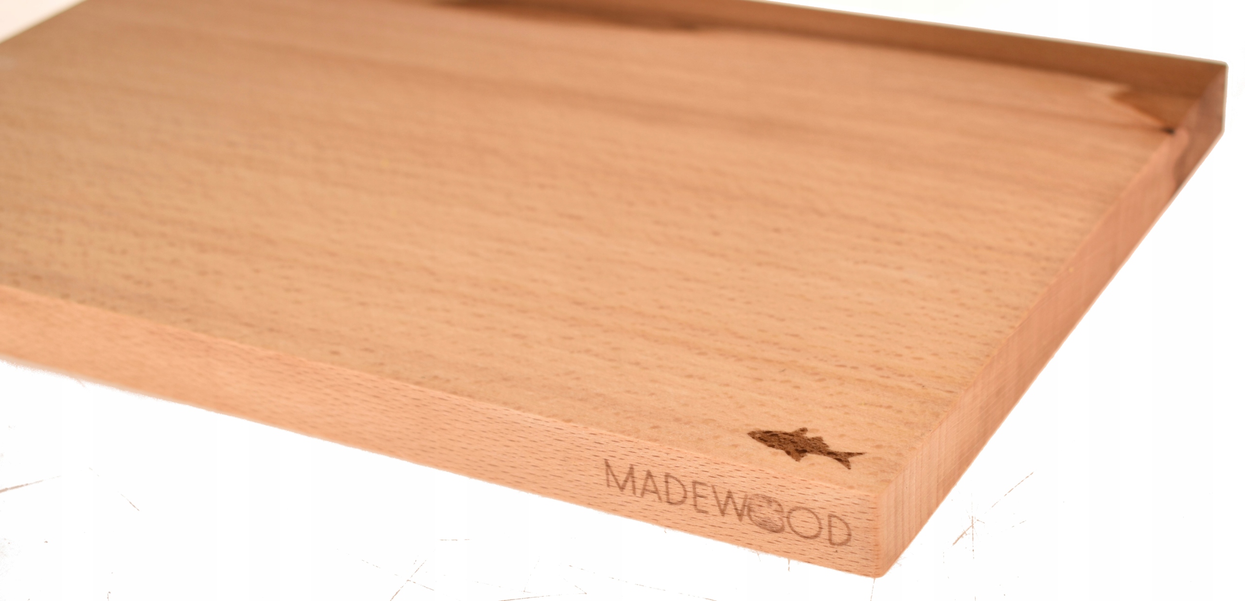 DESKA DO KROJENIA DREWNIANA 30x20cm DO MIĘSA I RYB 2w1 Marka inna