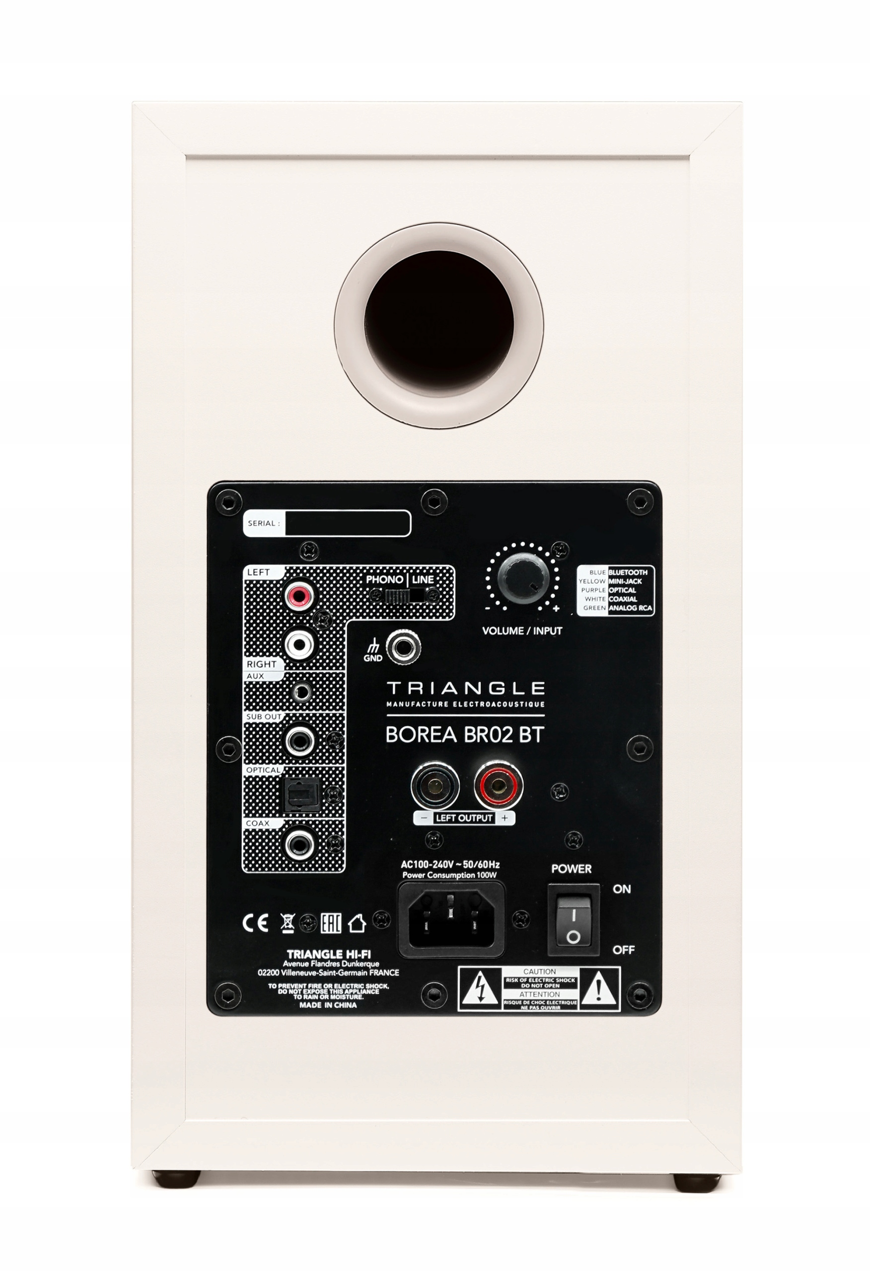 Triangle Borea Active BR02BT | Kolumny Podstawkowe Aktywne | Cream Marka Triangle