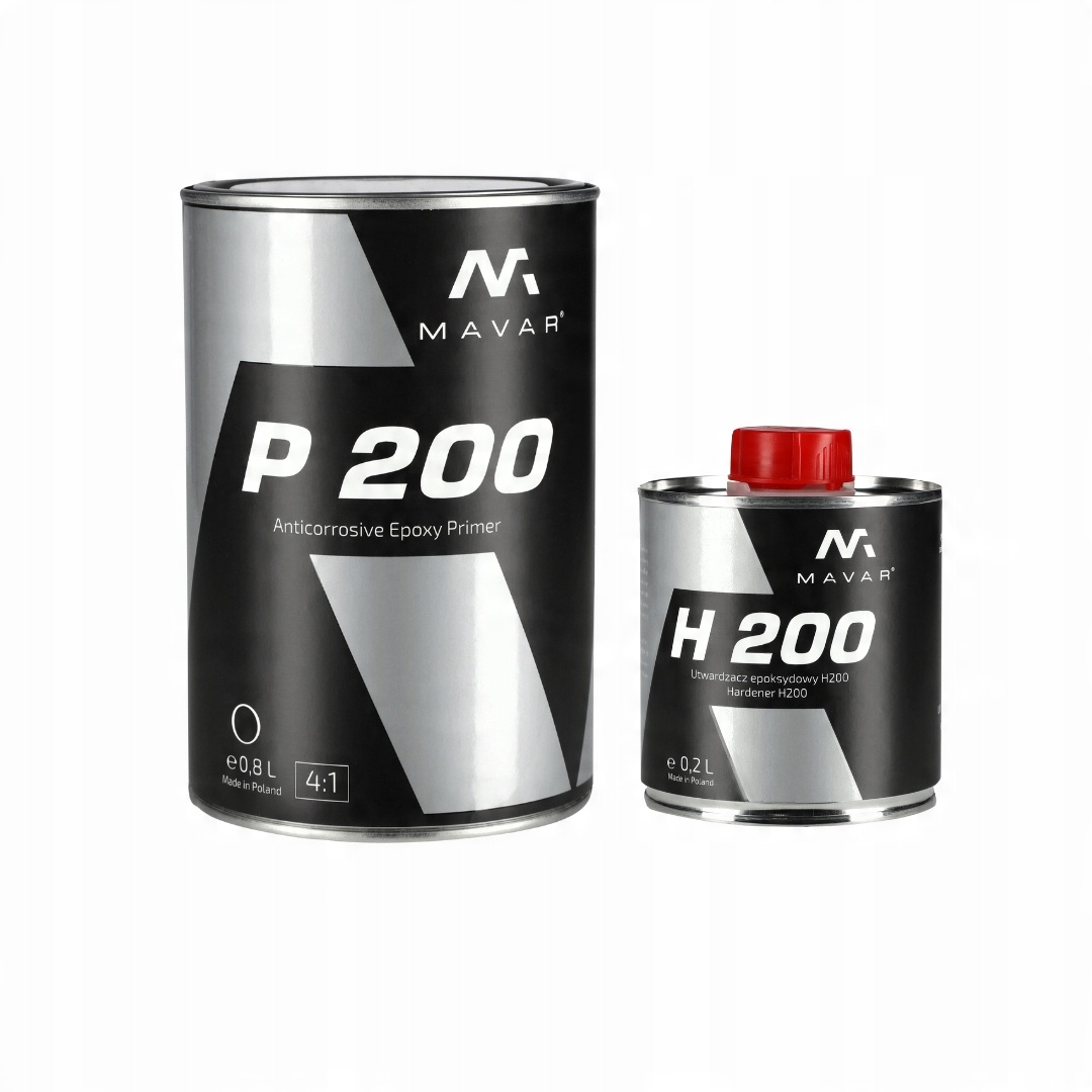 

Mavar P200 Podkład Epoksydowy 4:1 0,8 0,2 Czarny