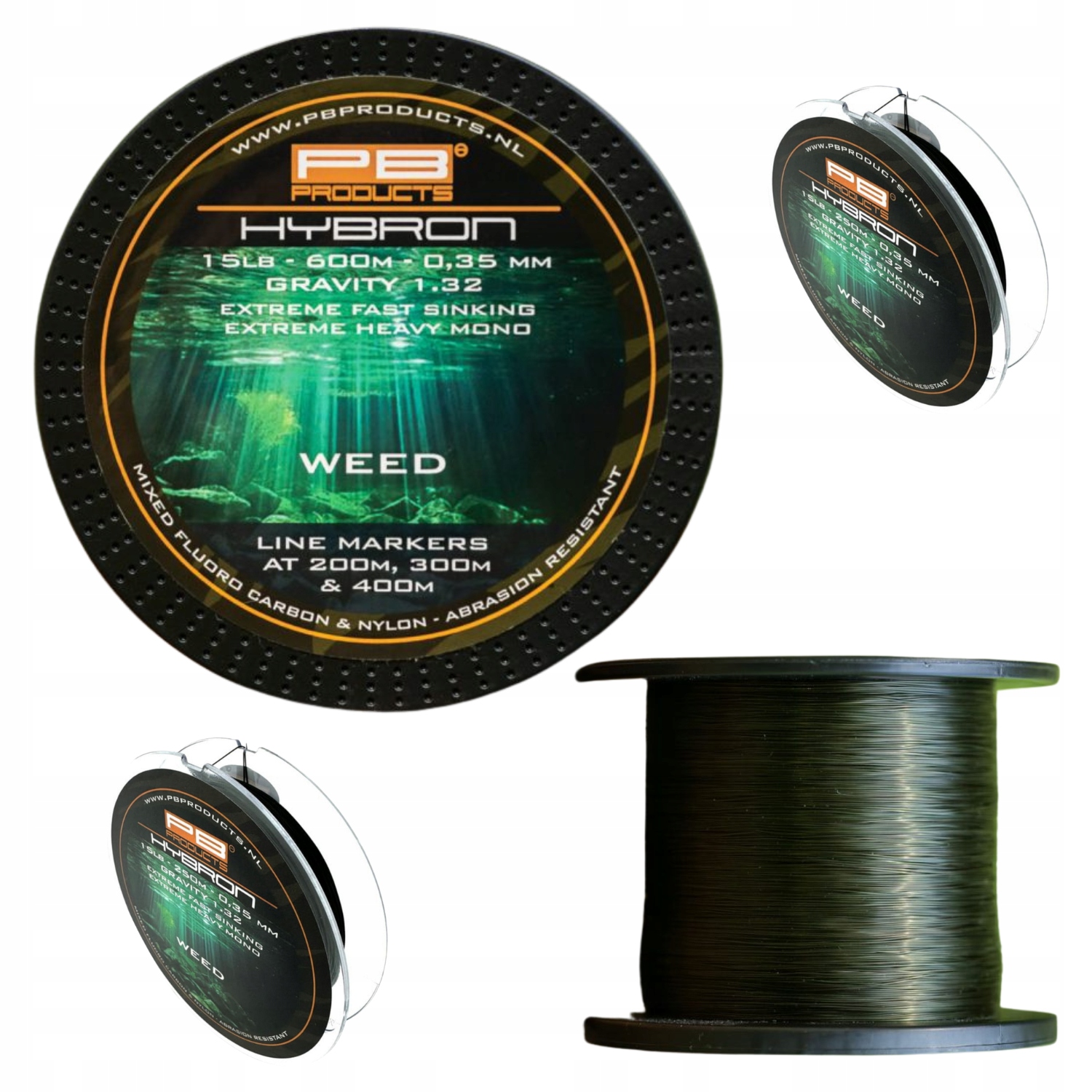 Vlasec Pb Products Hybron na Vlasec 0,35 mm 15 lb 250 m