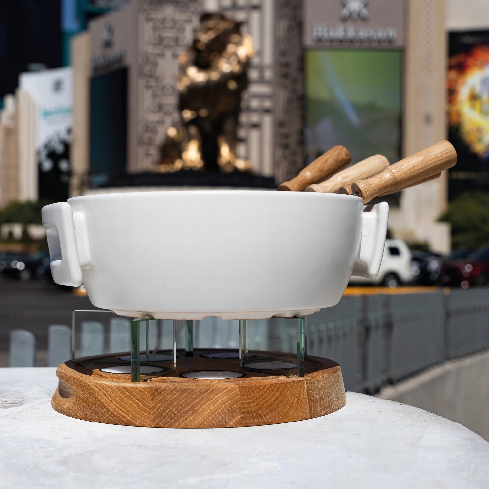 ZESTAW do FONDUE serowego 4 osób BOSKA Twinkle Marka Boska