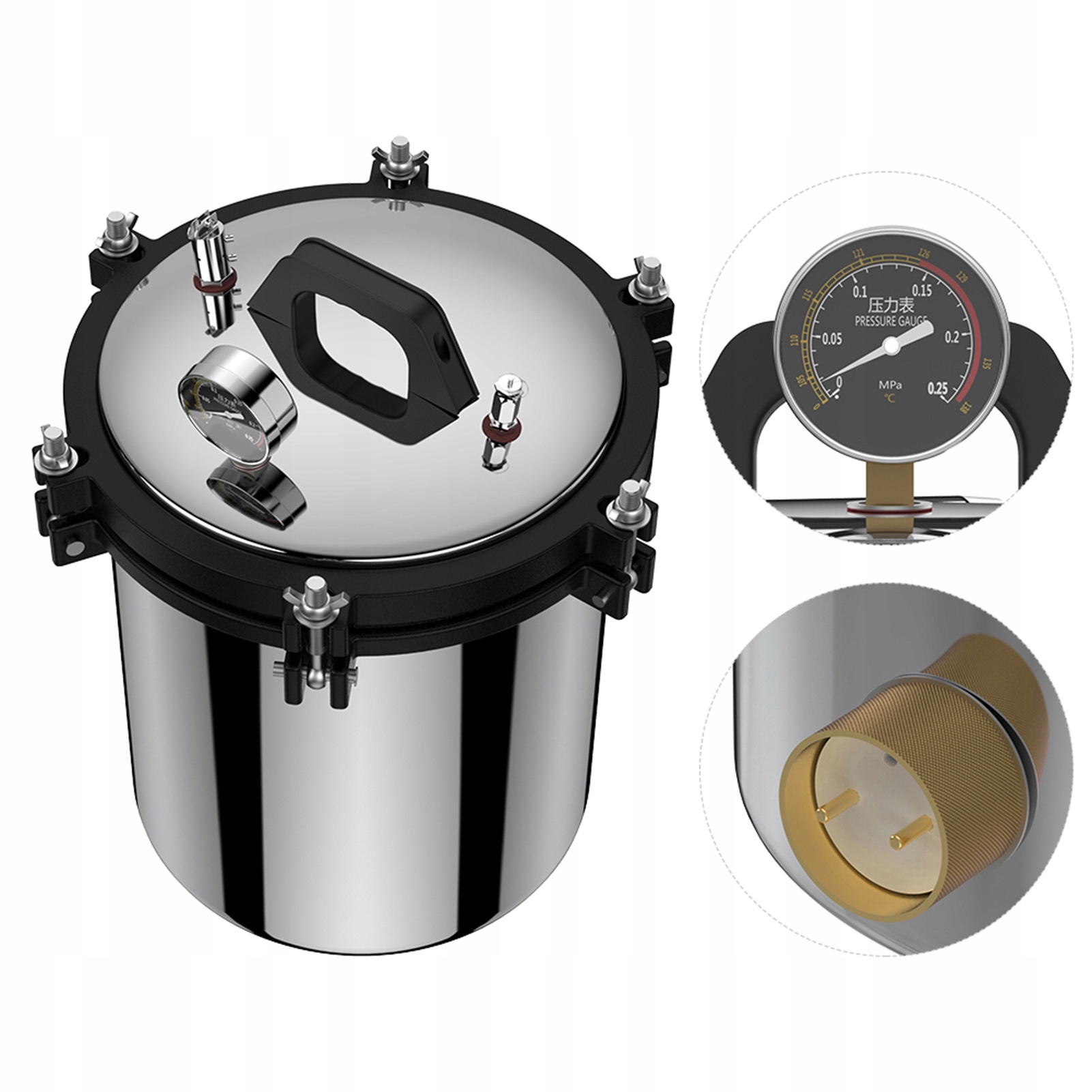 Przenośny Autoklaw Ze Stali Nierdzewnej