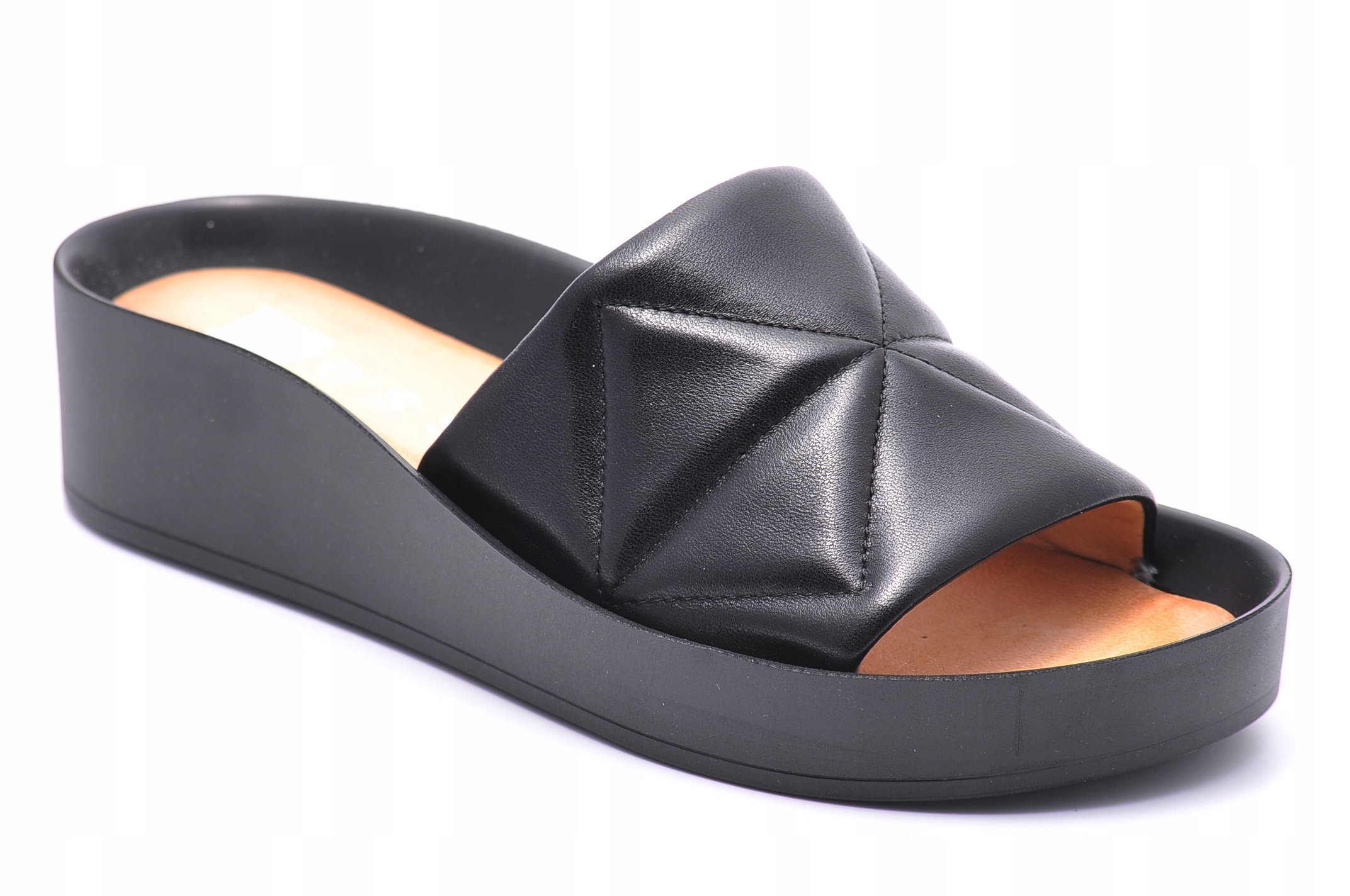 Klapki NESSI 22218 Czarne 3 Rozmiar 39