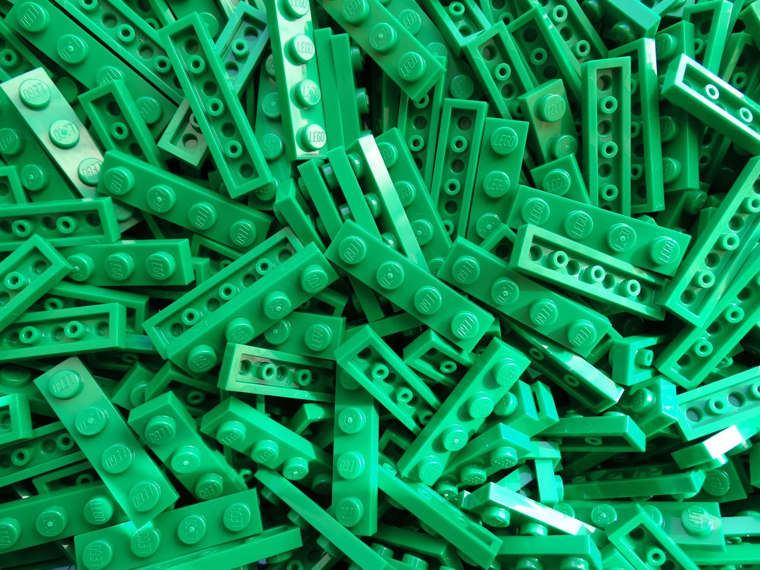 

Lego 3710 plate płytka 1x4 Zielony 20 szt Nowe
