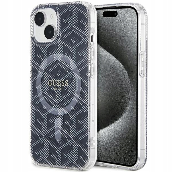Guess GUHMP15MHGCUSTGK pouzdro kryt pro iPhone 15 Plus 14 Plus 6.7" MagSafe