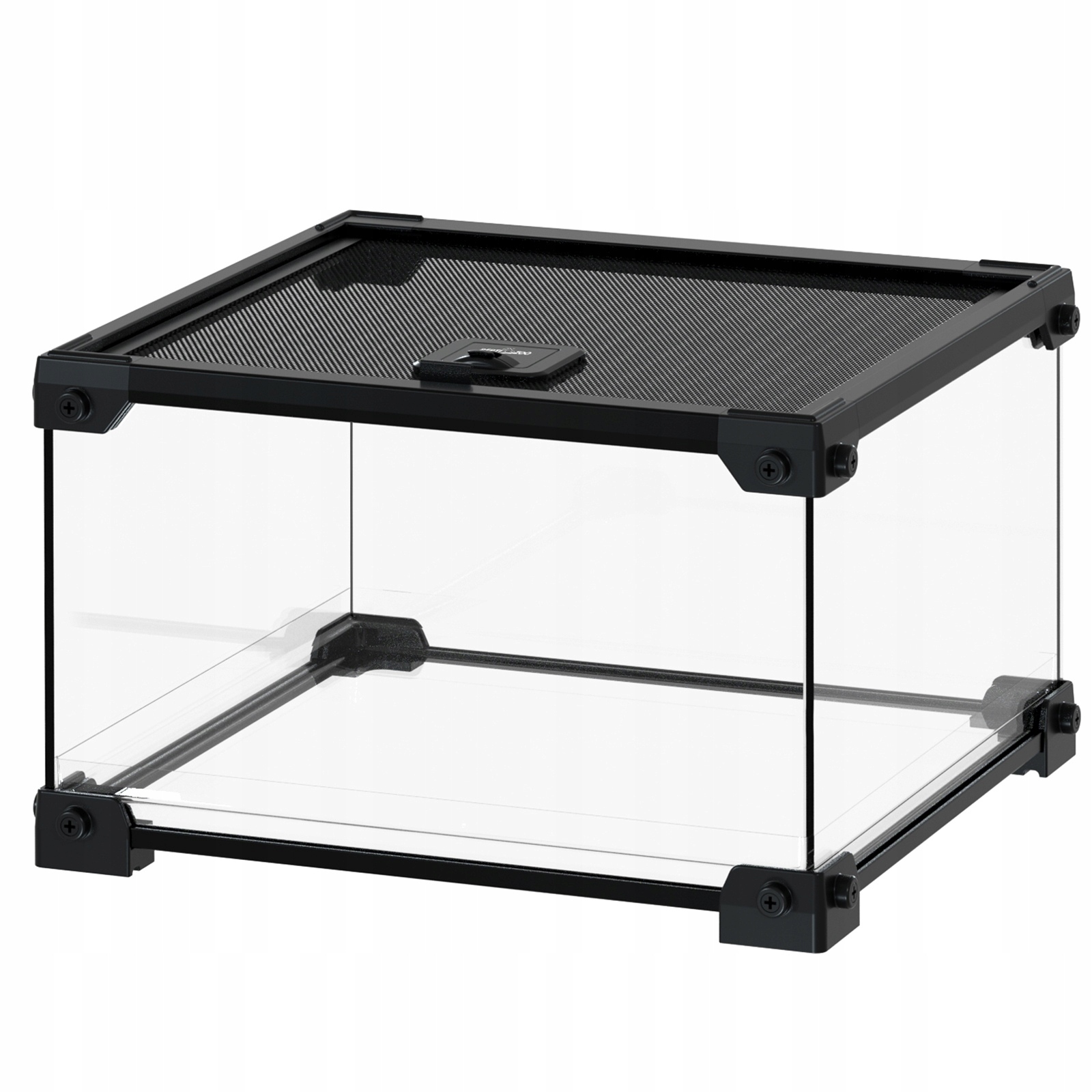 Szklane Terrarium Repti-zoo NAK04B 30X30X20 Z Siatką I Wodoszczelnym Dnem