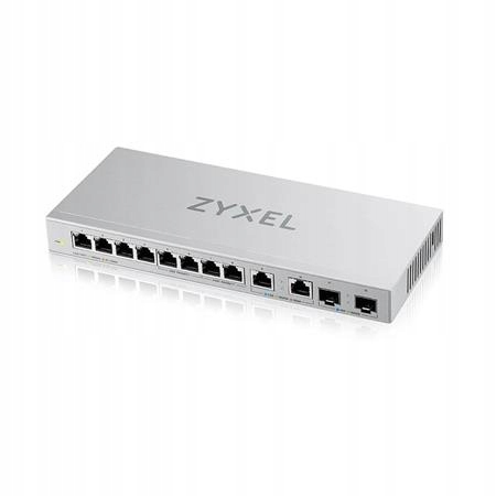 Zyxel XGS1010-12 v2, 12-Port Gigabit Unmanaged Switch with 8-Port 1G 2-P