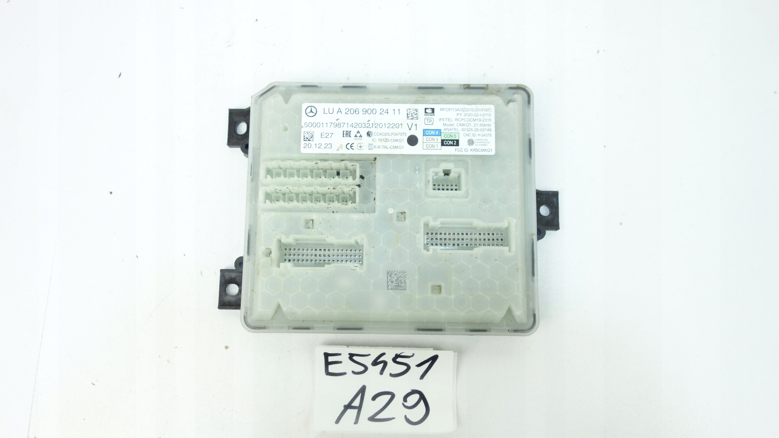 module control unit KOMFORTU SAM MERCEDES C W206 2021- A2069002411