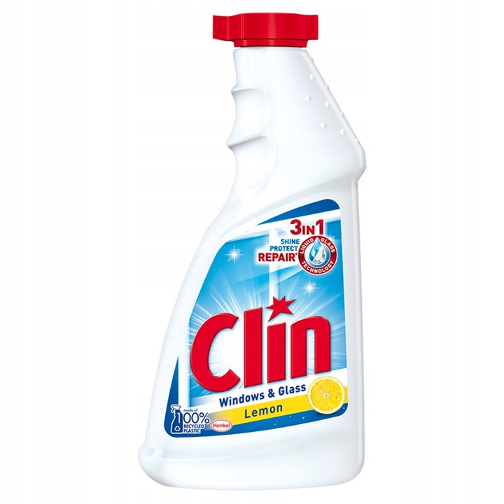 

Clin Płyn do Mycia Szyb Okien Lemon Zapas 500ml