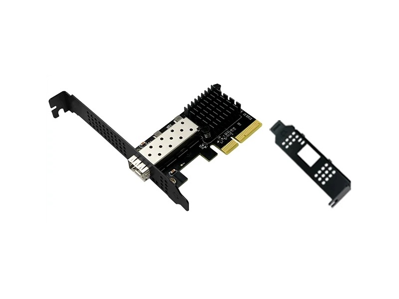 Karta sieciowa PCIe RTL8127 Sfp+ 10G wkładki LC 300M Izolacja galwaniczna
