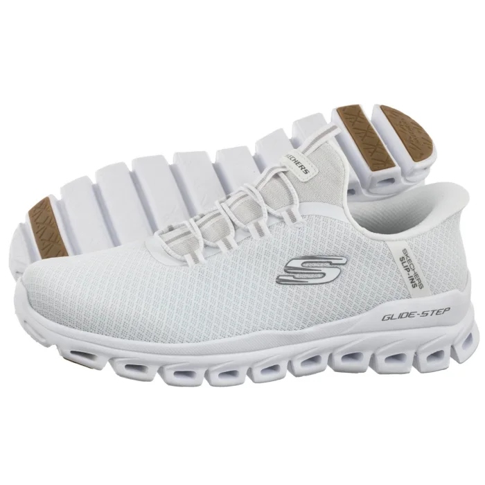 Pánské sportovní boty Skechers Glide Step Noxus Slip-Ins White 233010
