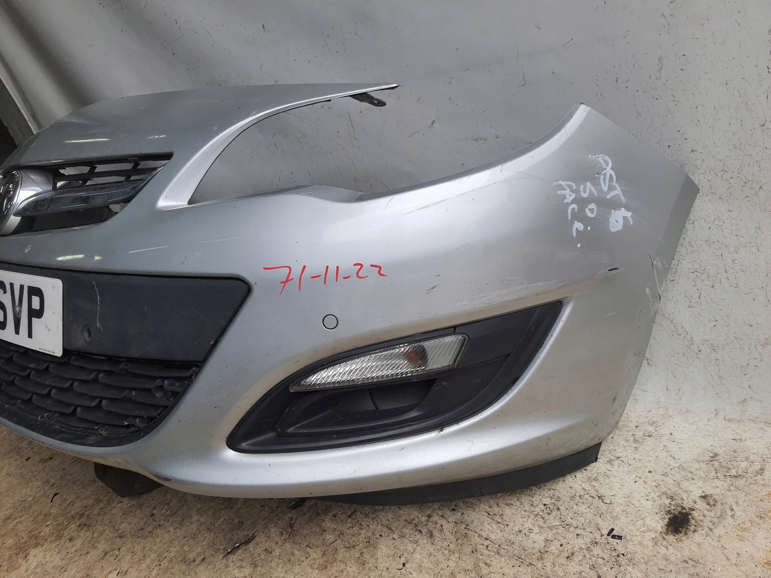 OPEL ASTRA J LIFT 12-15 bumper + PDC