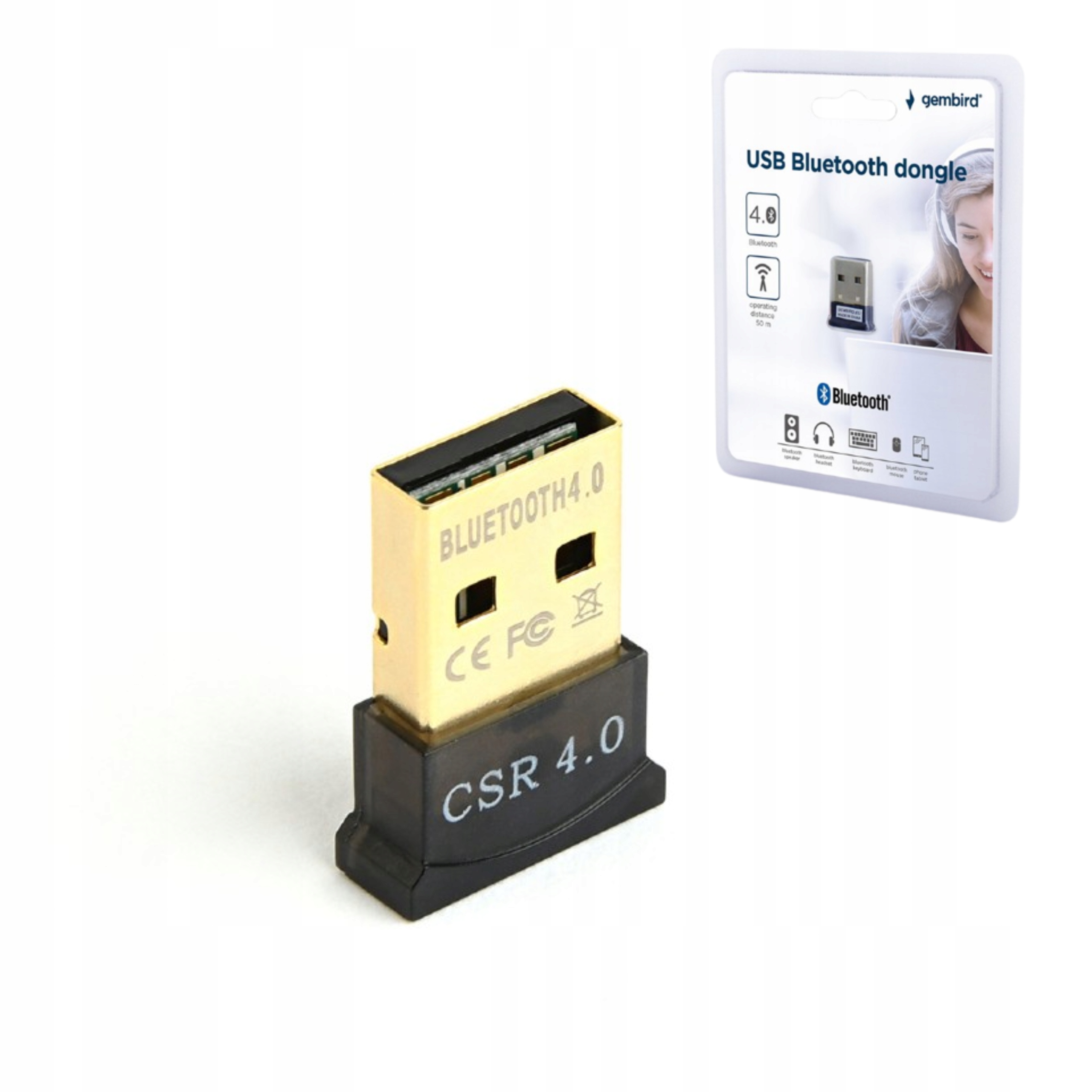 

Gembird Adapter nano Usb Bluetooth v 4.0 wtyczka