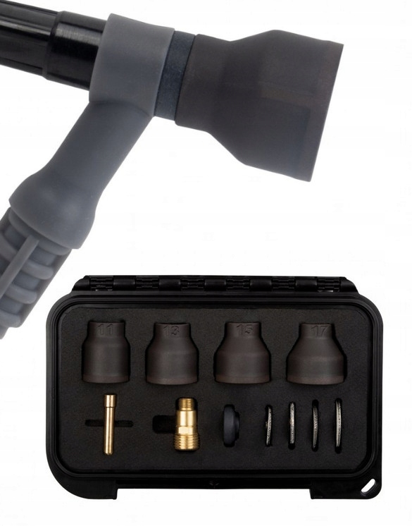 Cupsystem Set Tig Sr 17/18/26 Čočka Elektroda 1,6 mm 1,6 mm SR26 Black