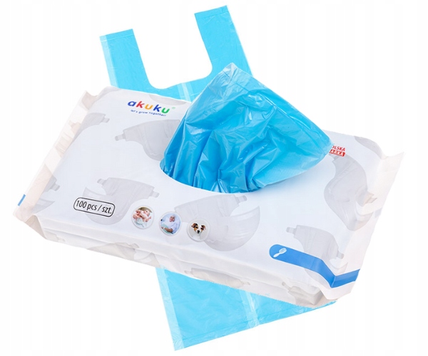 WORECZKI ZAPACHOWE NA PIELUCHY Zużyte pieluszki AKUKU 500szt. EAN (GTIN) 5907644000029