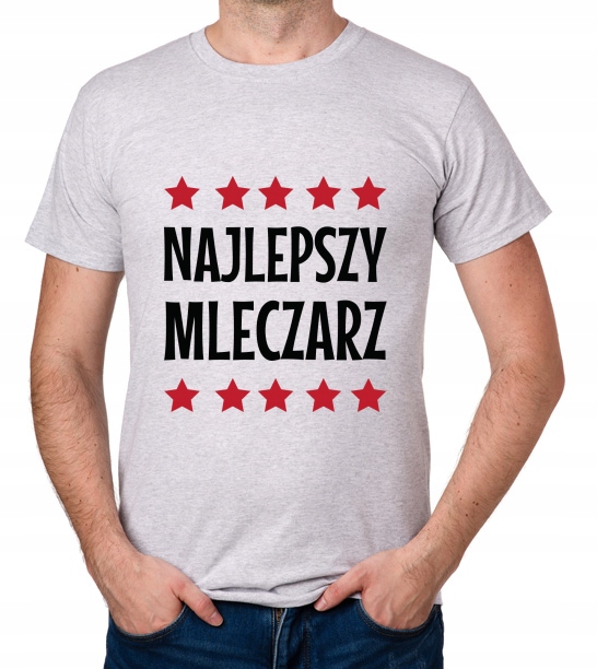 

koszulka Najlepszy Mleczarz prezent